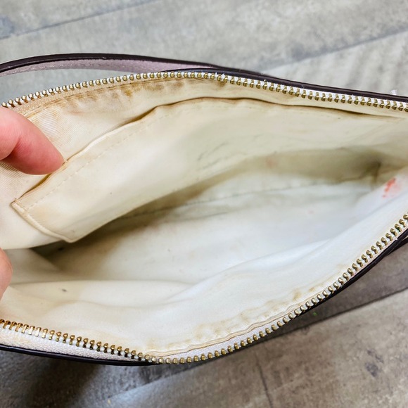 Coach Pebbled Leather Journal Shoulder Bag - Picture 8 of 10